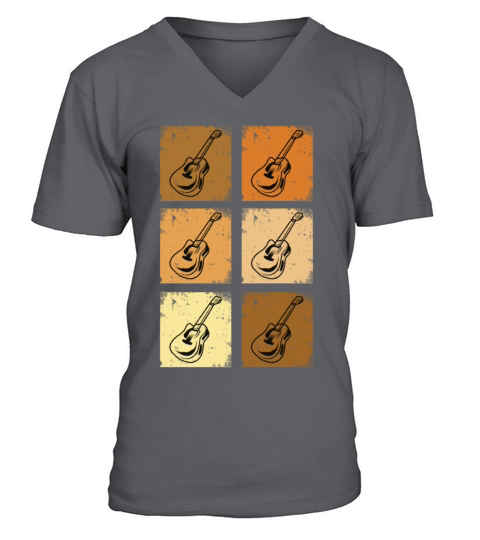 Vintage Guitars V-Neck T-shirt