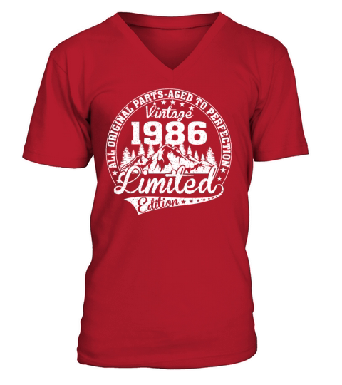 Vintage made in 1986 V-Neck T-shirt