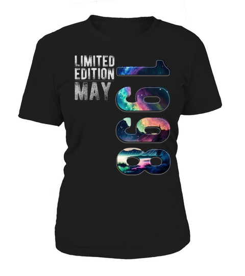 Limited Edition 1998 May Birthday Polar Lights Women's T-Shirt