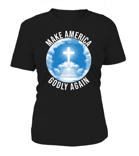 Make America Godly Again Christianity Symbol Women's T-Shirt
