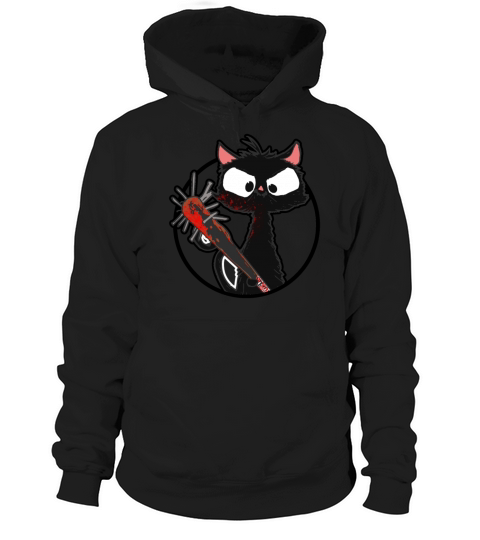Halloween Retro Cat Vintage Cat Hoodie Unisex