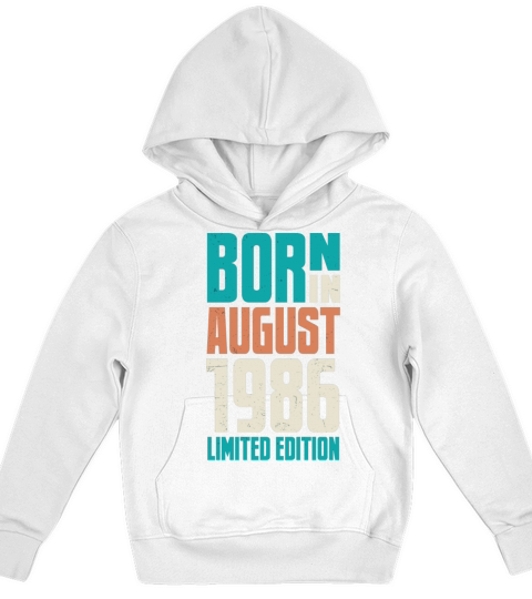 1986 Limited Editio Kids Hoodie