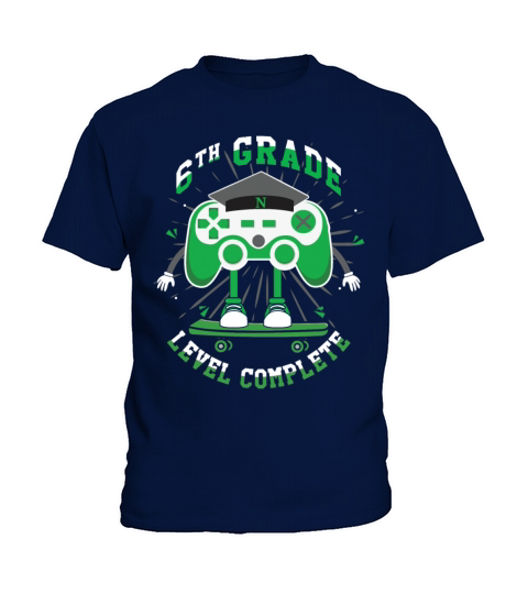 6th Grade Graduate Graduating 2023 Gamer Kids T-Shirt