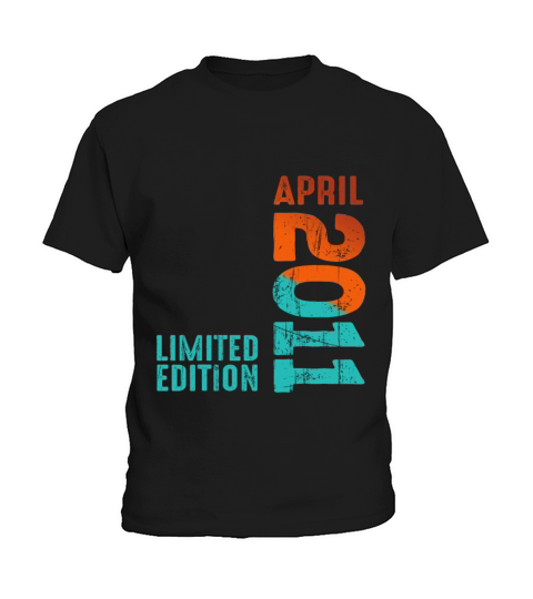 Since April 2011 Year 2011 Retro Vintage 2011 Kids T-Shirt