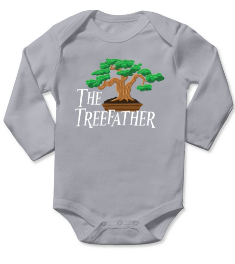 Bonsai Japan Silhouette Gardener Gardening Lover Long Sleeve Baby One-Piece