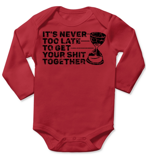Positive Inspiration Men Women Funny Motivation Long Sleeve Baby One-Piece