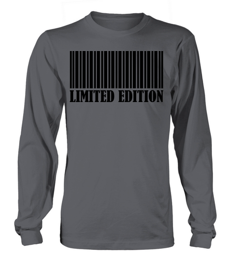 barcode limited edition Long sleeved Unisex