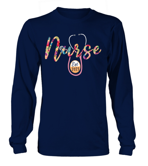 Graduating Nurse 2023 Nursing Graduate Graduation Long sleeved Unisex