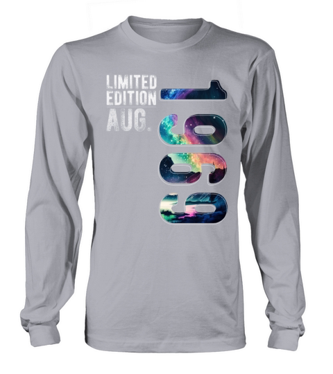 Limited Edition 1969 August Birthday Polar Lights Long sleeved Unisex