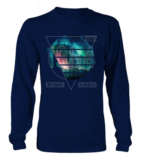 Limited Edition 1984 June Birthday Polar Lights Long sleeved Unisex