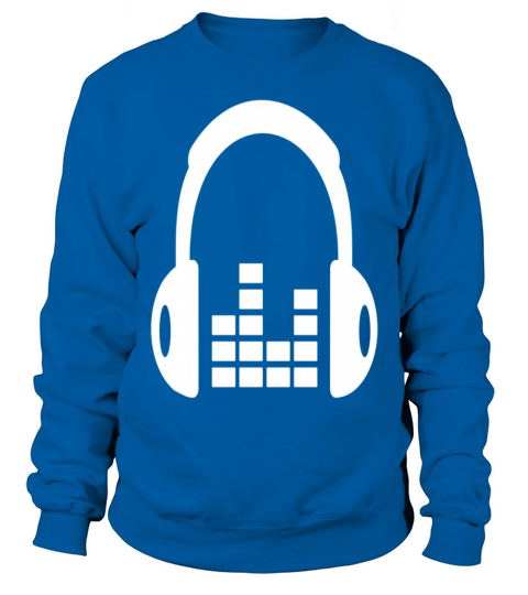 Headphones with equalizer Sweatshirt Unisex