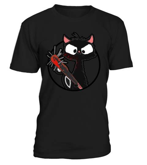 Halloween Retro Cat Vintage Cat T-Shirt Unisex