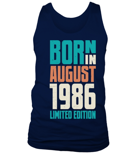 1986 Limited Editio Tank Top Unisex