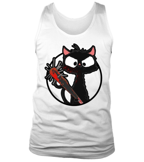 Halloween Retro Cat Vintage Cat Tank Top Unisex