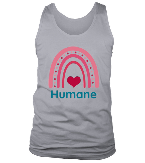 Humane Viva Magenta Boho Rainbow Tank Top Unisex