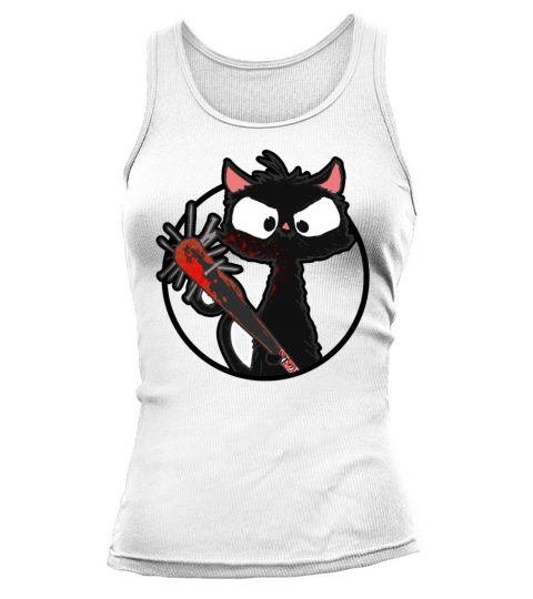 Halloween Retro Cat Vintage Cat Tank top Woman