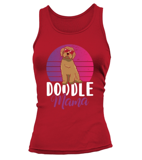 Womens Doodle Mama Labradoodle Goldendoodle Tank top Woman