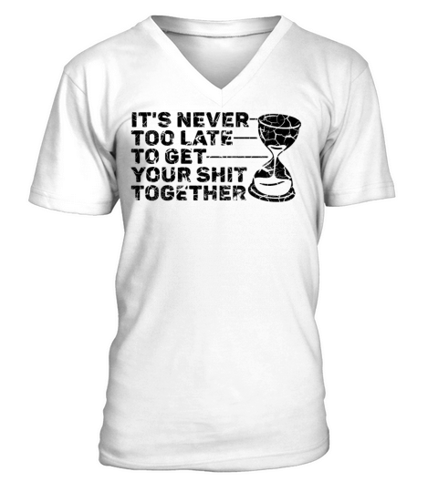 Positive Inspiration Men Women Funny Motivation V-Neck T-shirt