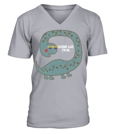 Pride Sounds Gay Im In V-Neck T-shirt