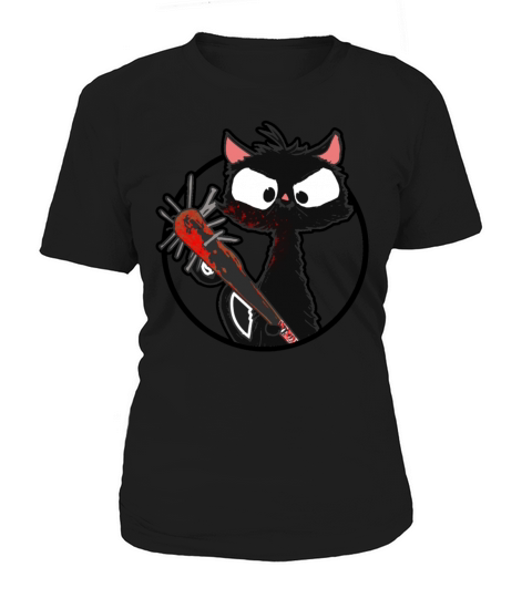 Halloween Retro Cat Vintage Cat Women's T-Shirt