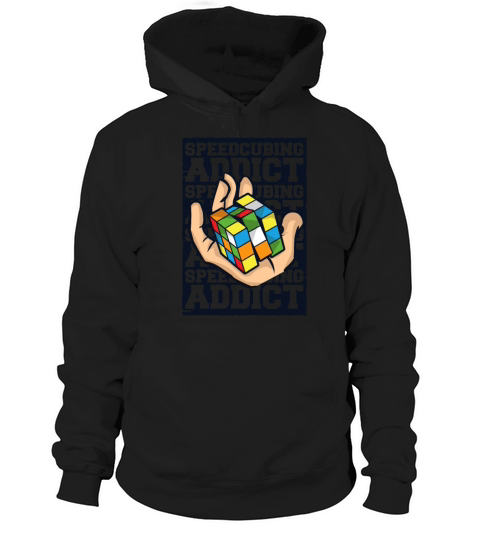Speedcubing Addict Speedcubing Cubing Cuber Speed Hoodie Unisex