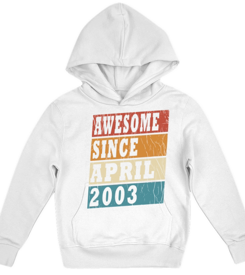 April 2003 Kids Hoodie