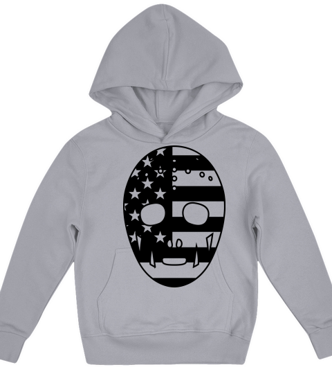 vintage usa hockey helmet Kids Hoodie