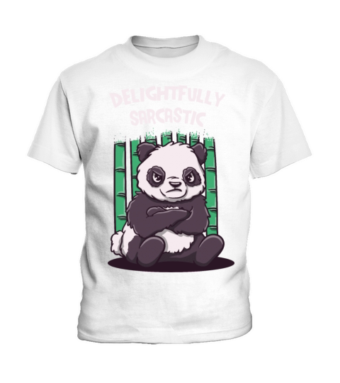 Delightfully Sarcastic Funny Sarcasm Humor Ironic Kids T-Shirt