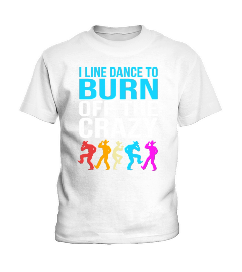 Line Dance Lover Funny Country Line Dancing Cowboy Kids T-Shirt