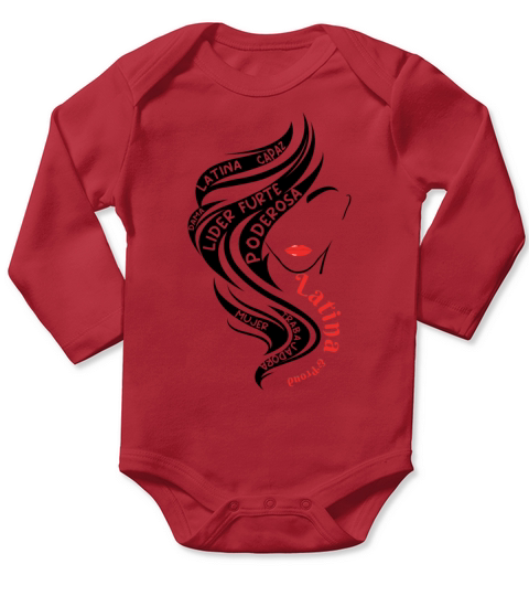 Latina Hispanic Heritage Month Long Sleeve Baby One-Piece