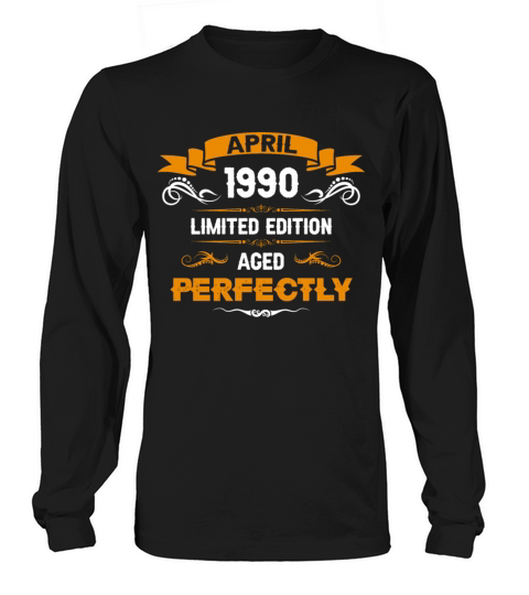April 1991 Vintage Birthday Present Long sleeved Unisex
