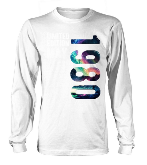 Limited Edition 1980 May Birthday Polar Lights Long sleeved Unisex