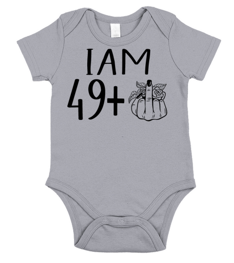 I Am 29 Plus Middle Finger Funny 30th Birthday Short Sleeve Baby One-Piece