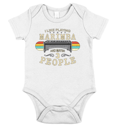 Marimba I Like Playing Marimba And Country Music Short Sleeve Baby One-Piece