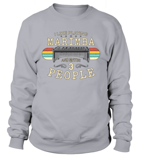 Marimba I Like Playing Marimba And Country Music Sweatshirt Unisex