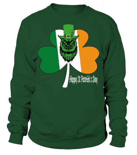Vintage Irish American Flag Shamrock Irland Sweatshirt Unisex