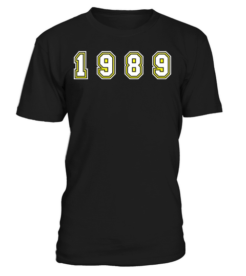 1989 Year Number T-Shirt Unisex