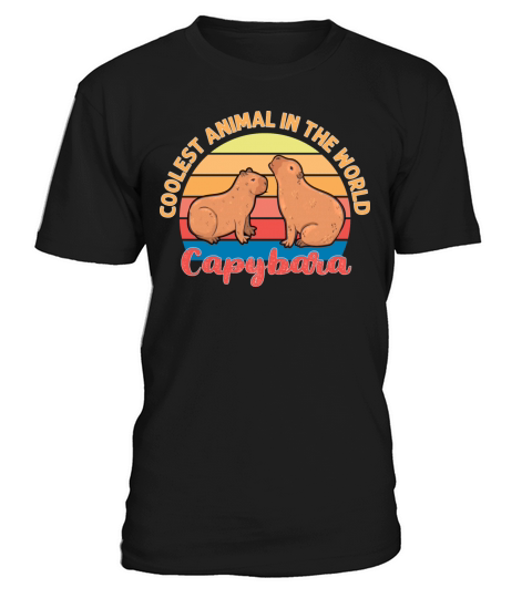 Coolest Animal in The World Capybara T-Shirt Unisex