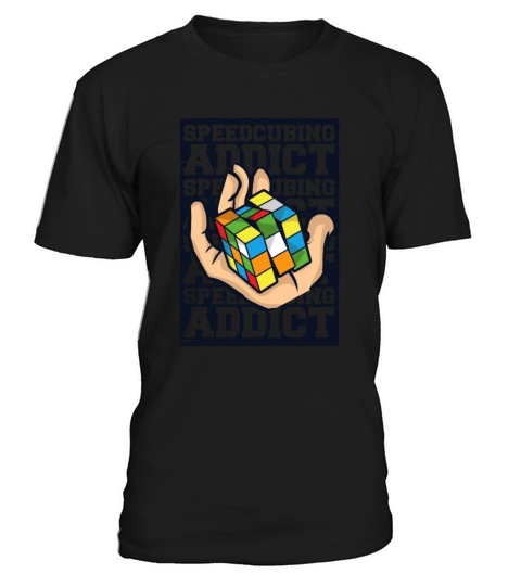 Speedcubing Addict Speedcubing Cubing Cuber Speed T-Shirt Unisex