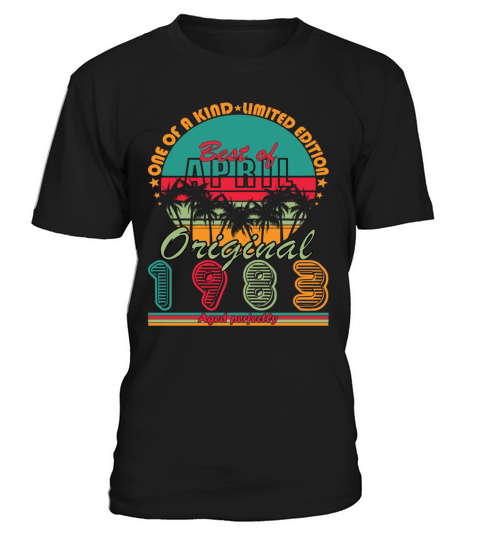 Vintage April 1983 40th anniversary T-Shirt Unisex
