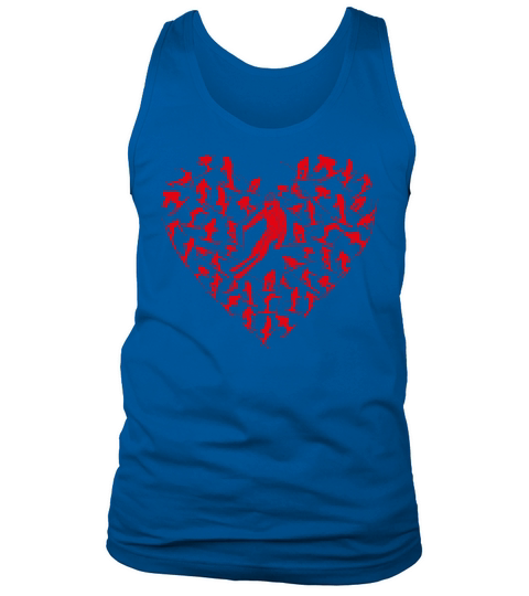 Heart Full Ski Winter Sport Lovers Valentine Gift Tank Top Unisex