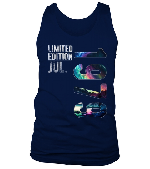 Limited Edition 1979 July Birthday Polar Lights Tank Top Unisex
