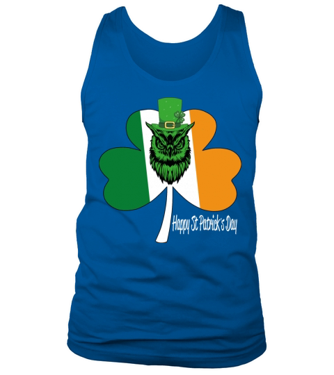 Vintage Irish American Flag Shamrock Irland Tank Top Unisex