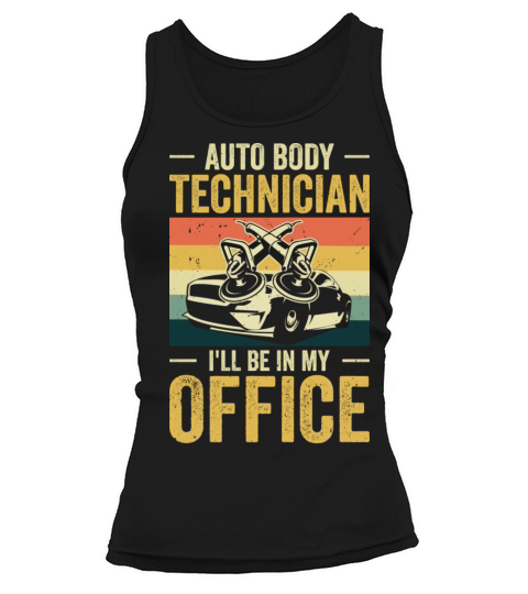Auto Body Technician Vehicle Repair Car Tank top Woman
