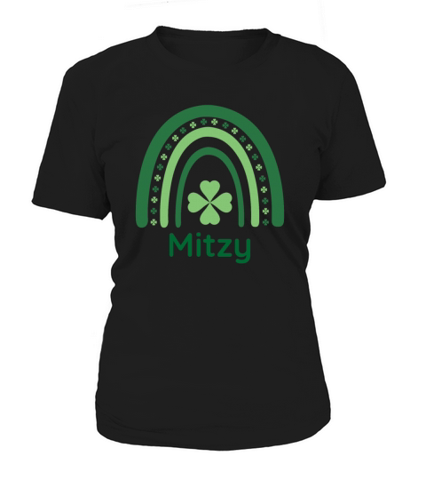 Mitzy Clover Charm Boho Rainbow Women's T-Shirt