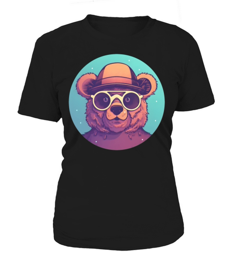 Retro 80s 90s Bear Lovers Style Women's T-Shirt