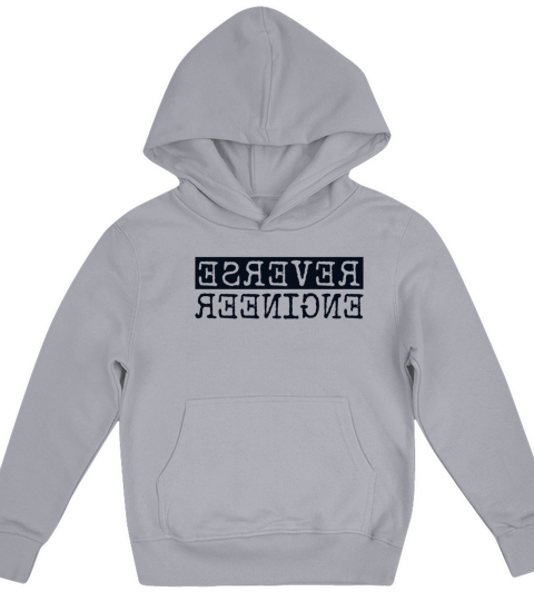Reverse Engineer Full Stack Coder Software Kids Hoodie