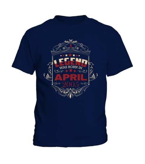 A legend was born in April 2005 Kids T-Shirt