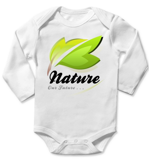 NATURE OUR FUTURE Long Sleeve Baby One-Piece