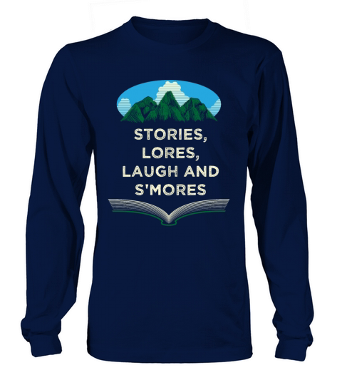 Stories Lores Laugh and Smores Camping Sayings Cam Long sleeved Unisex